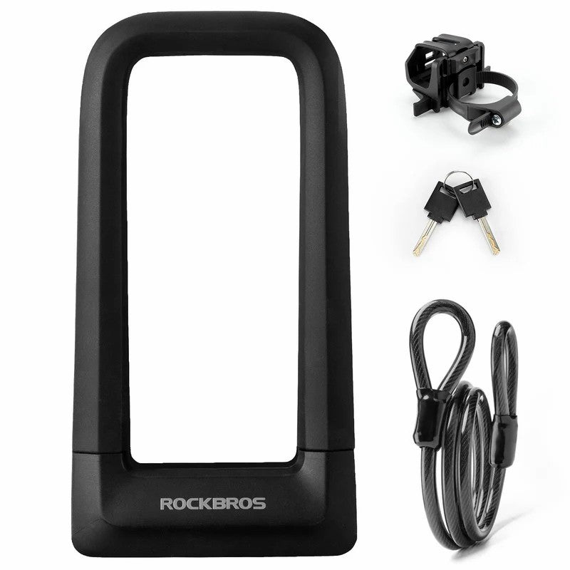 Heavy-Duty Anti-Cut Bike U-Lock-2
