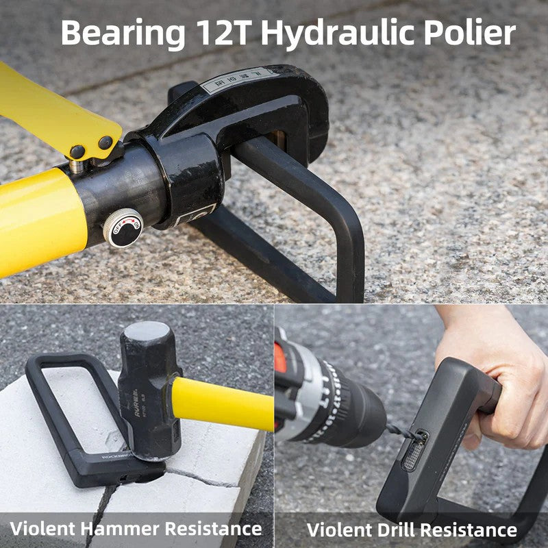 Heavy-Duty Anti-Cut Bike U-Lock-6