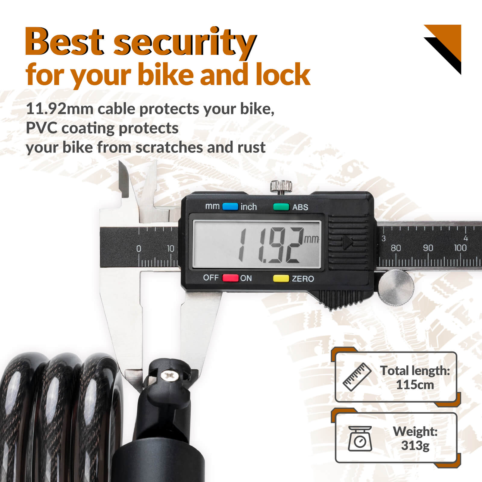 Bike Lock with Key-3