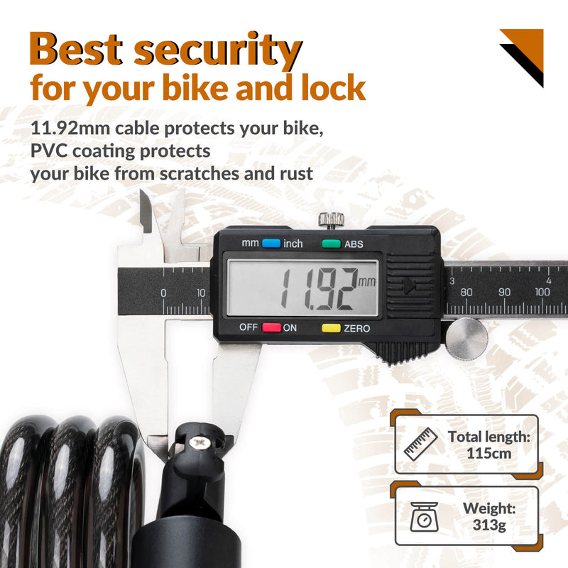 Bike Lock with Key-3