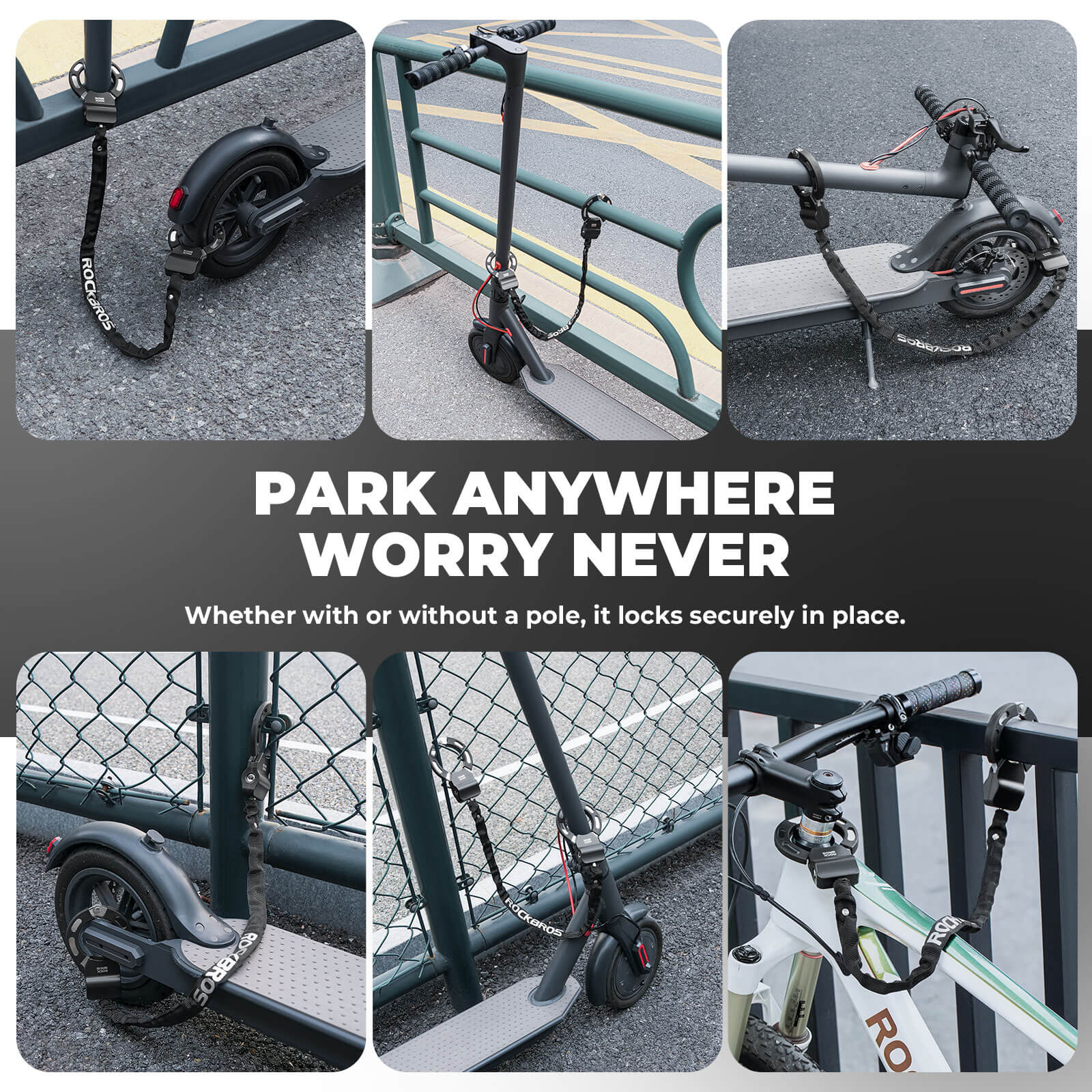 Scooter Chain Lock-7
