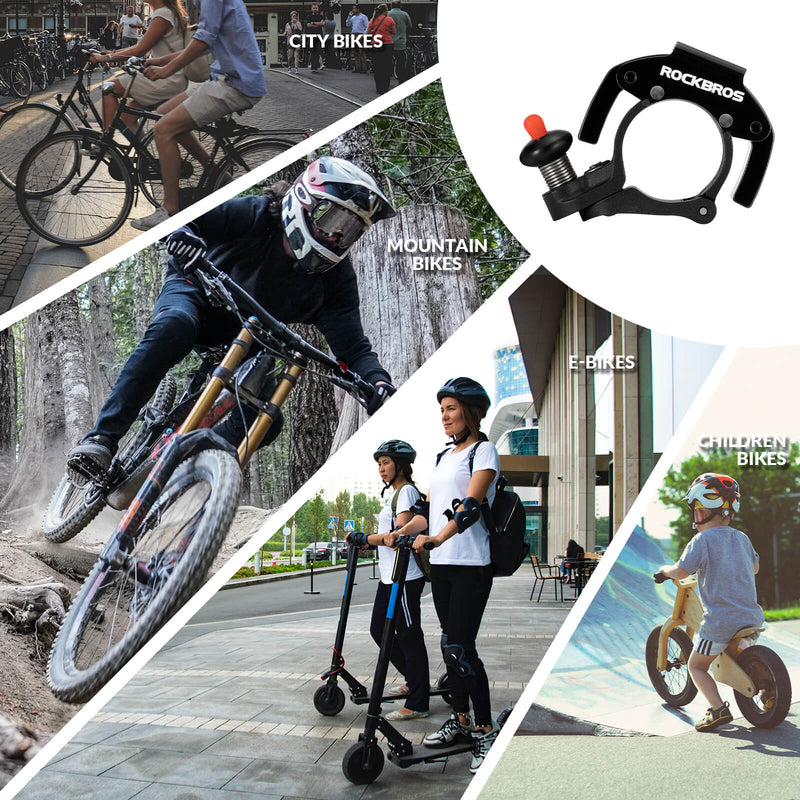 Minimalist Invisible Bike Bell - Fits 22.2mm-16