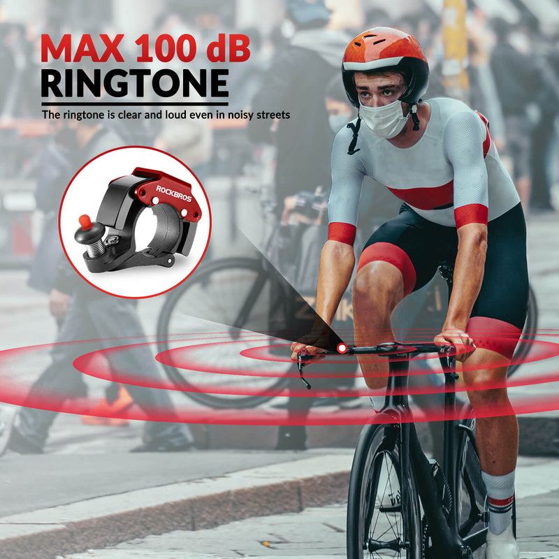 Minimalist Invisible Bike Bell - Fits 22.2mm-12