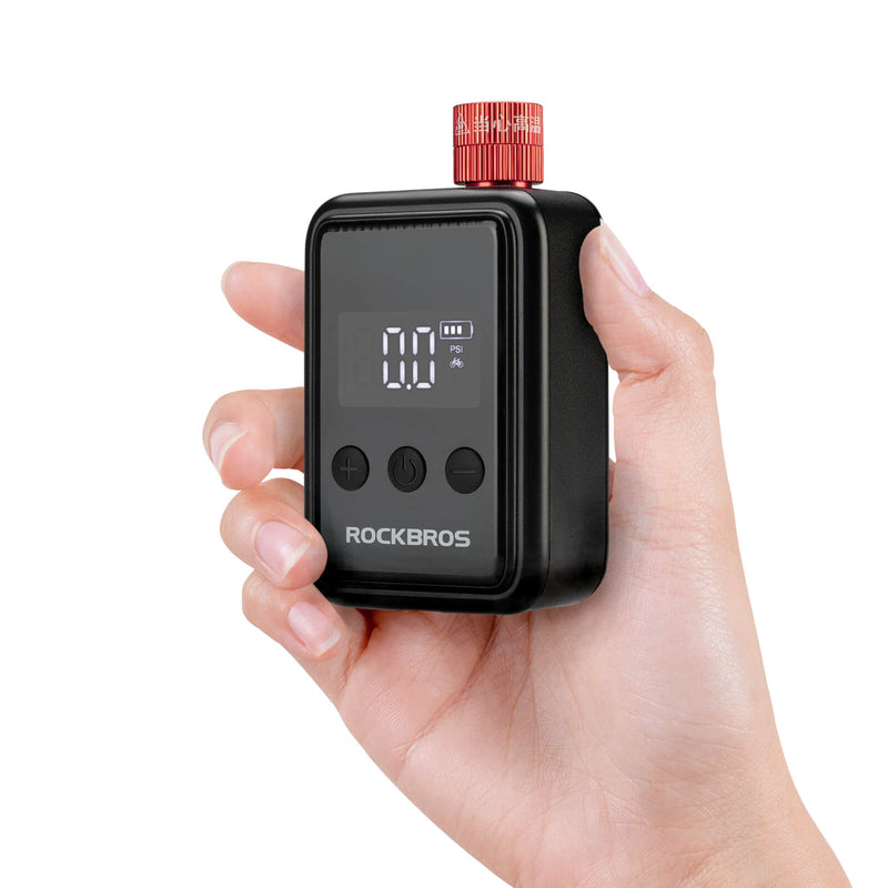 HW140 Mini Electric Bike Pump-3