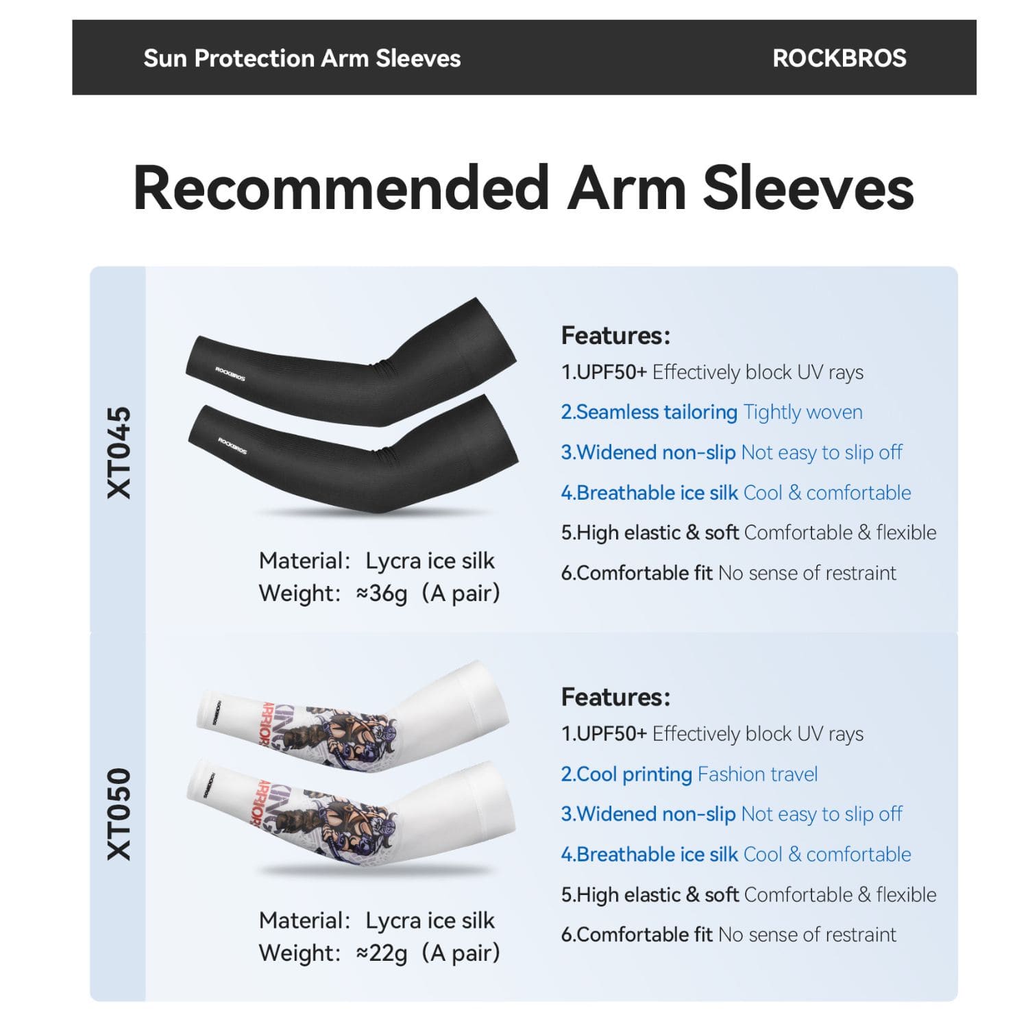 Ice Silk Cycling Arm Sleeves-9