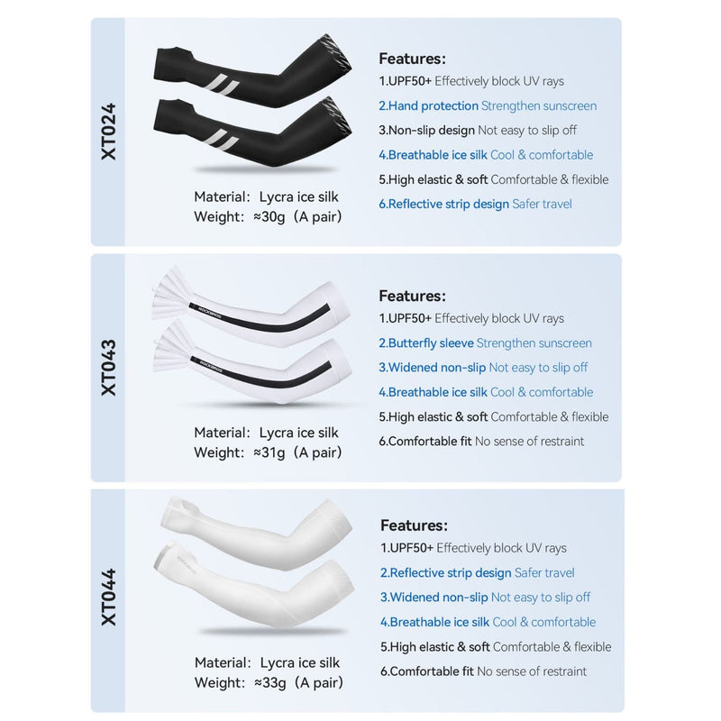 Ice Silk Cycling Arm Sleeves-10