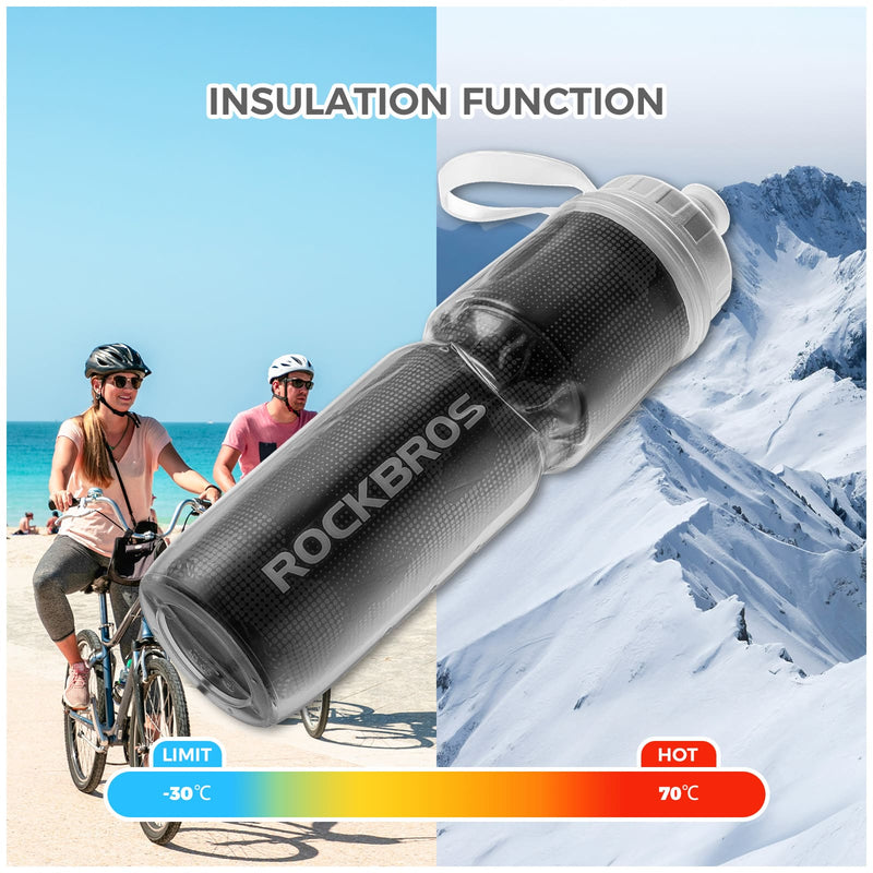 Insulated Leak-Proof Bike Water Bottle - 24OZ-8