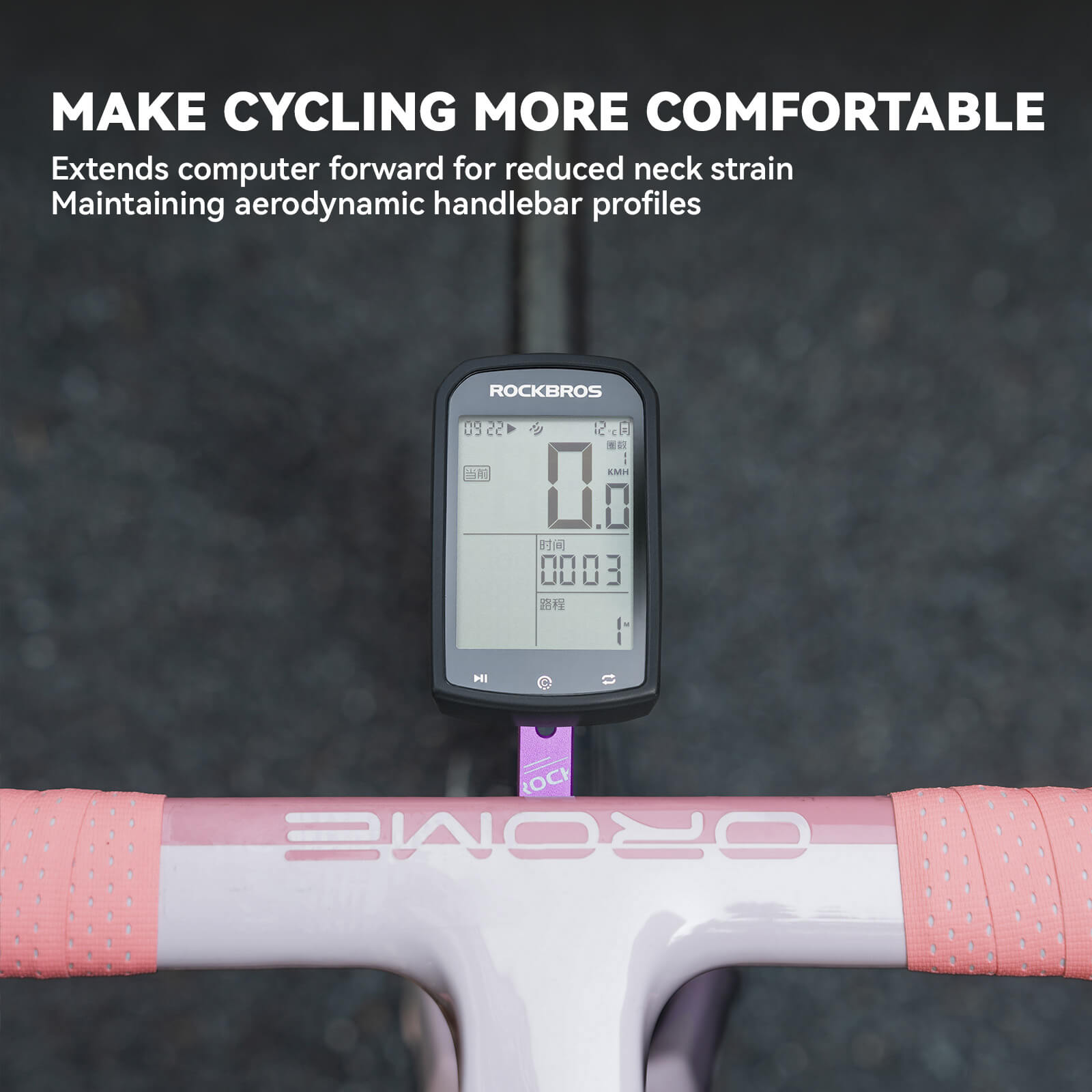 Integrated Handlebar Bike Computer Mount-8