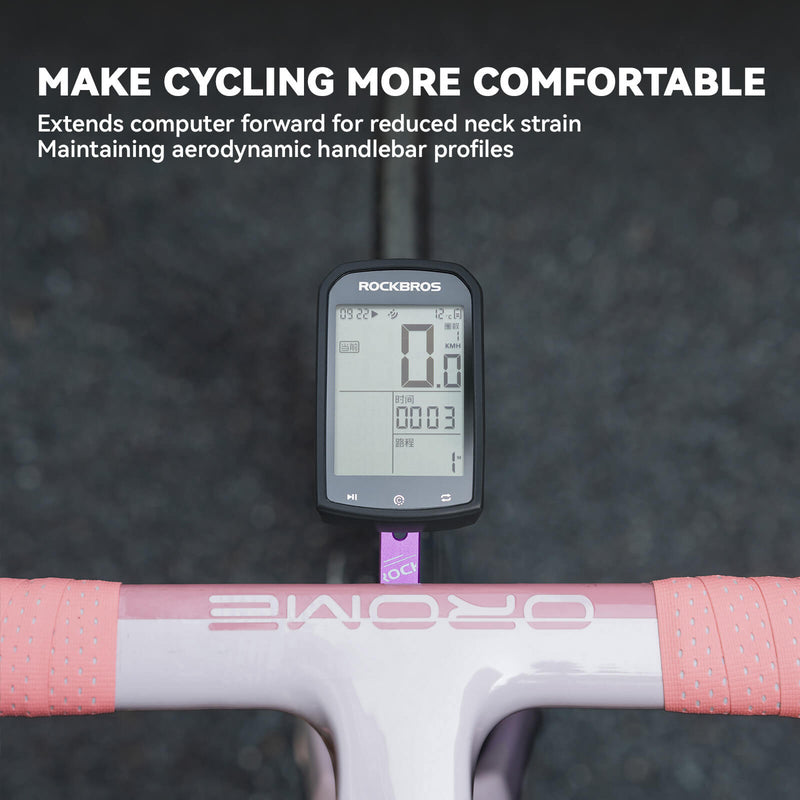 Integrated Handlebar Bike Computer Mount-8