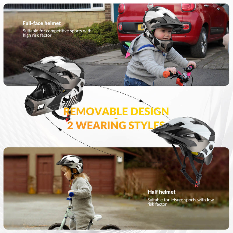 TS-61 Kids Full-Face Bike Helmet-8