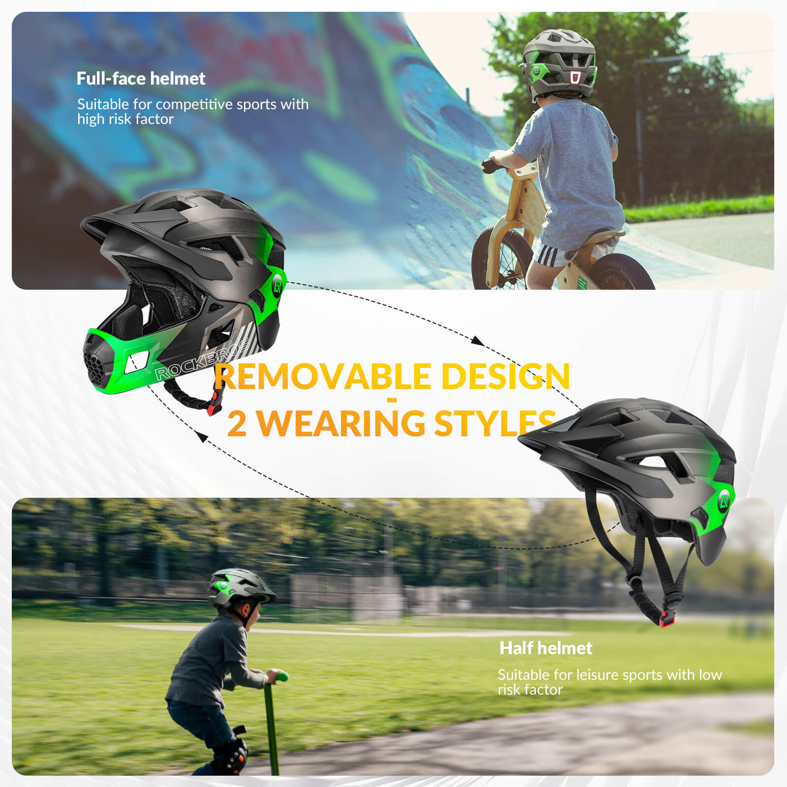 TS-61 Kids Full-Face Bike Helmet-9