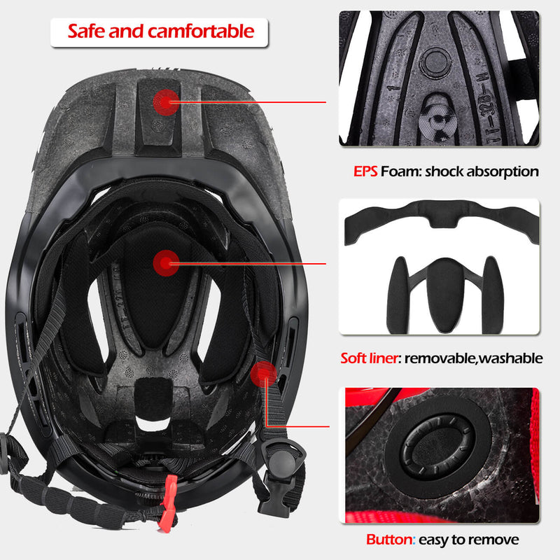Kids Bike Helmet Full Face Safety Helmet-10