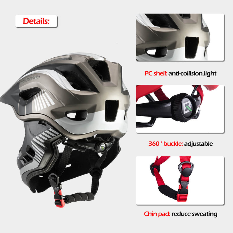 Kids Bike Helmet Full Face Safety Helmet-6