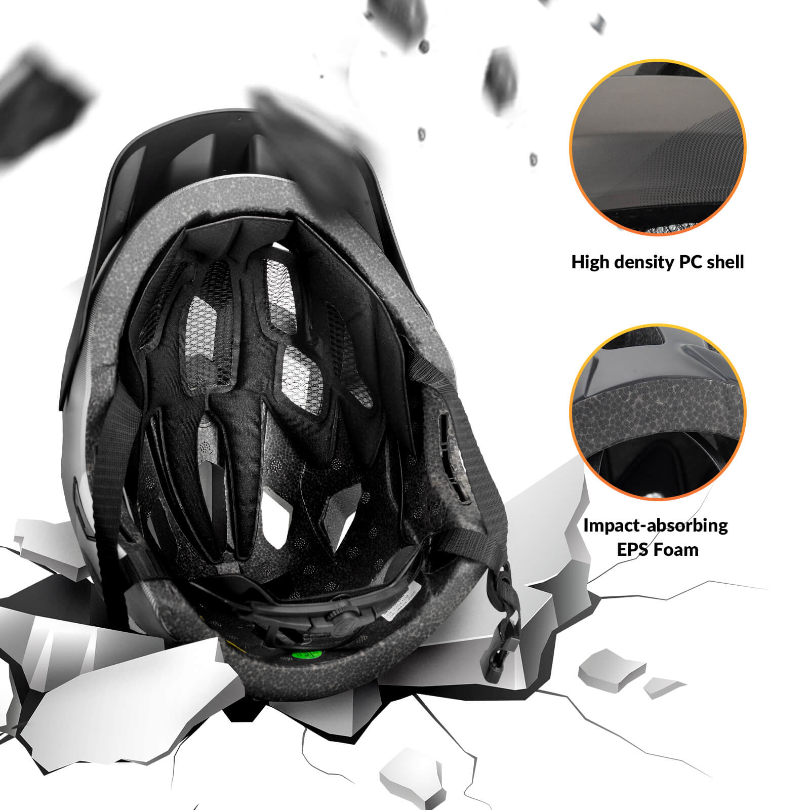 TS-61 Kids Full-Face Bike Helmet-6
