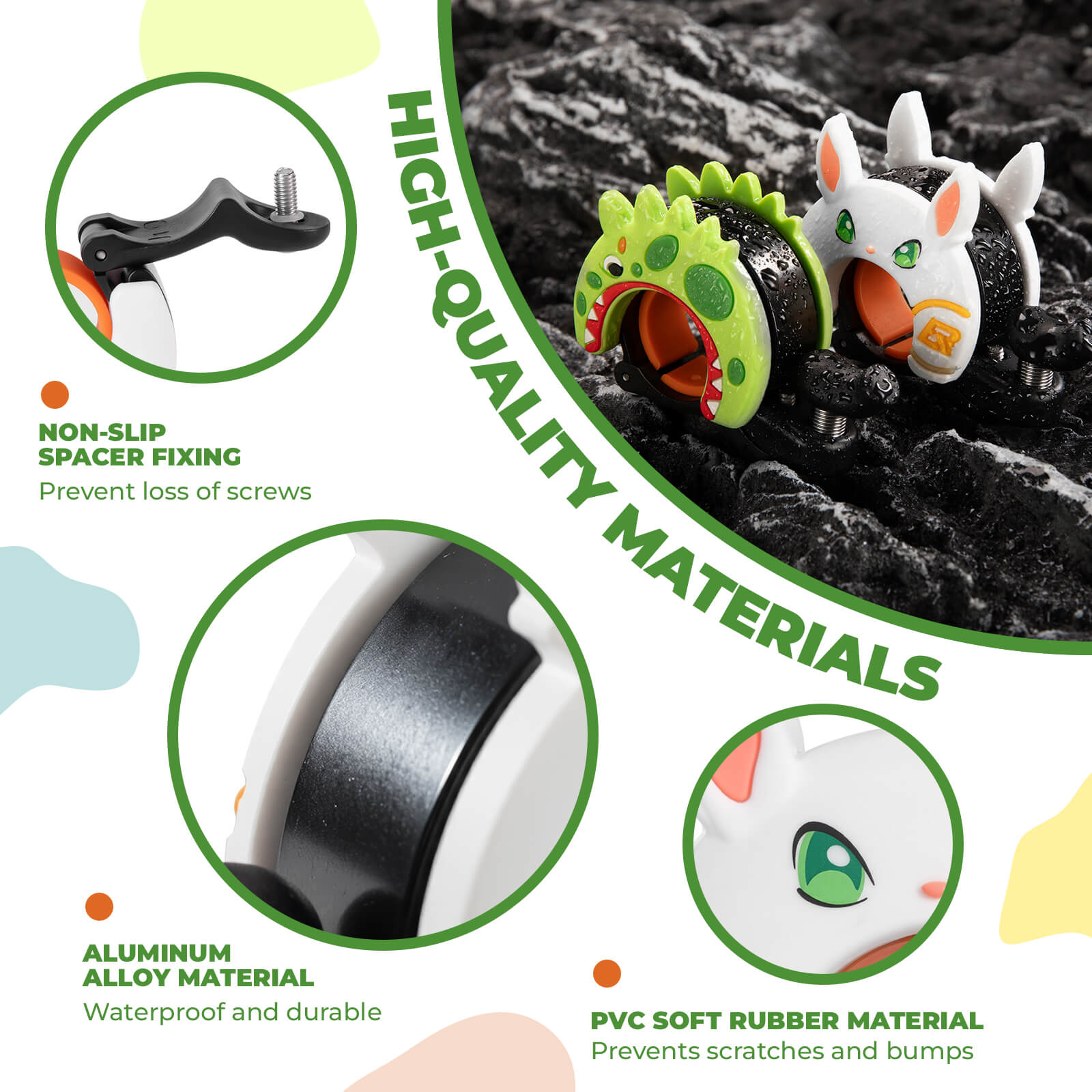 Kids Cartoon Bicycle Bell-12