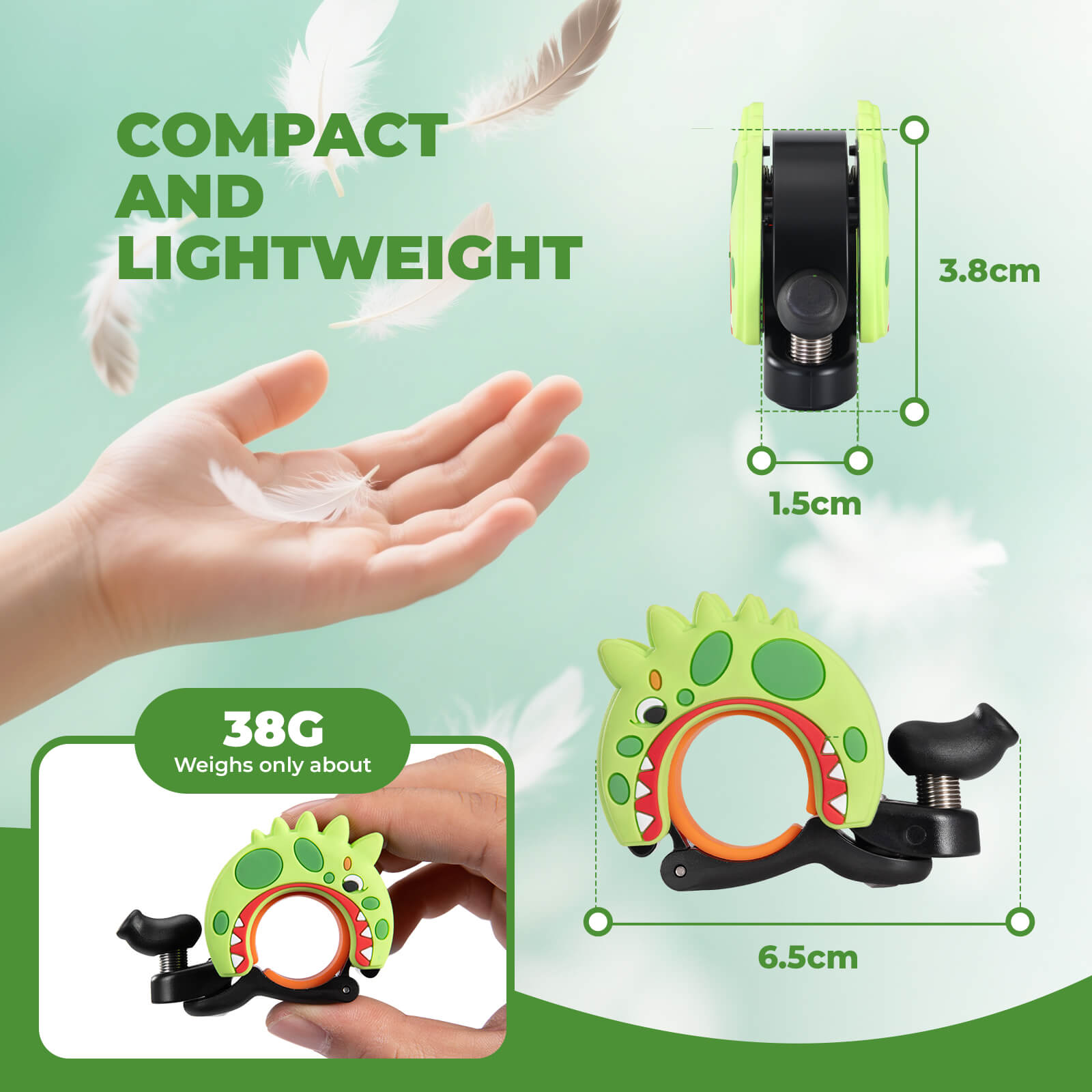 Kids Cartoon Bicycle Bell-13