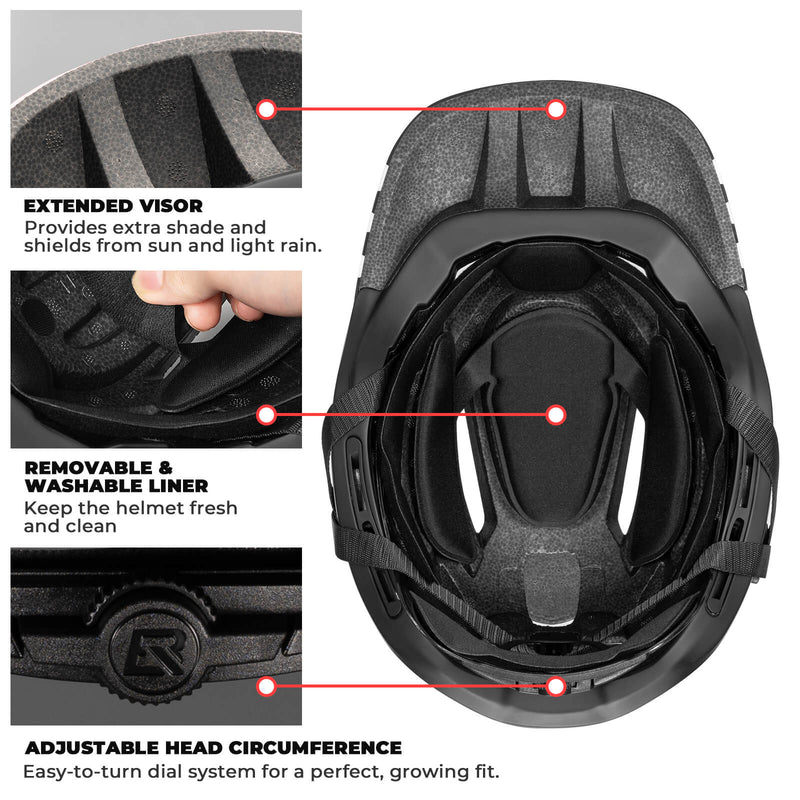 Kids Full-Face Bike Helmet-16