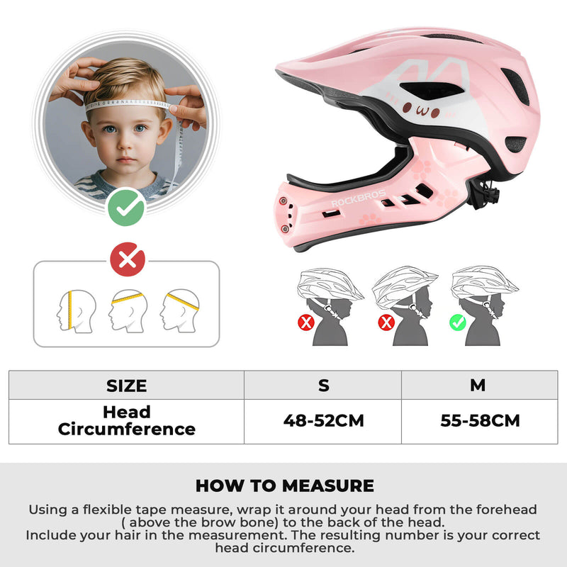 Kids Full-Face Bike Helmet-18