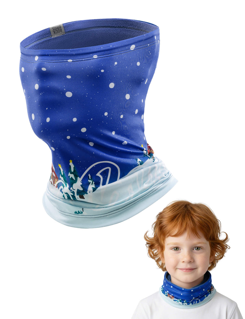 Kids Fleece Warm Face Cover & Neck Gaiter-5