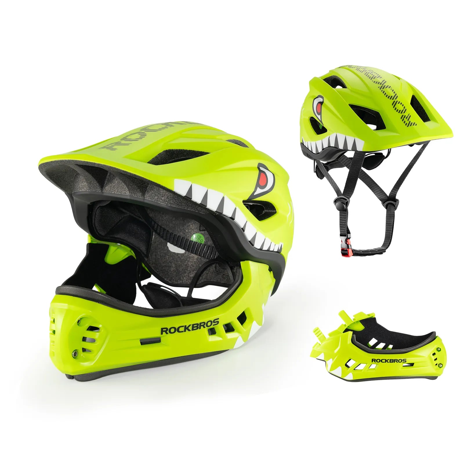 Kids Full-Face Bike Helmet-1