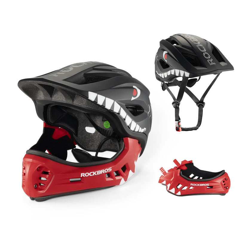 Kids Full-Face Bike Helmet-3