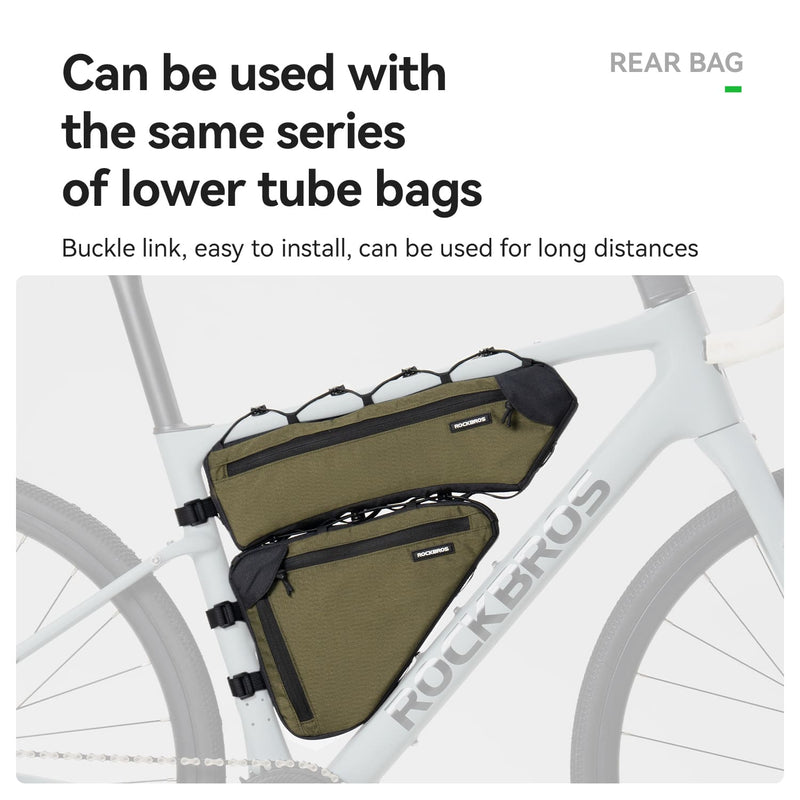 Large Capacity Bike Triangle Bag-1.5L-8