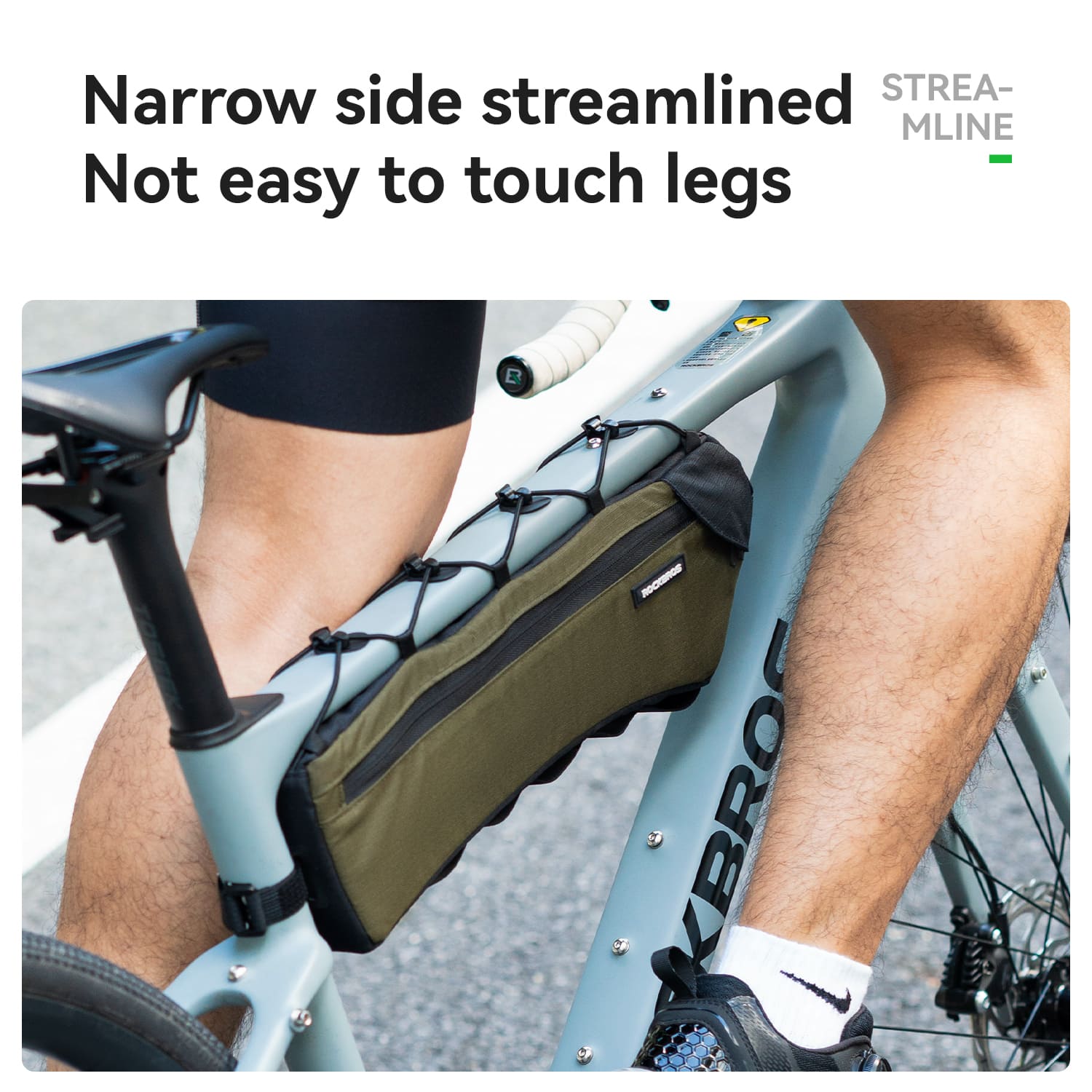 Large Capacity Bike Triangle Bag - 1.9L-9