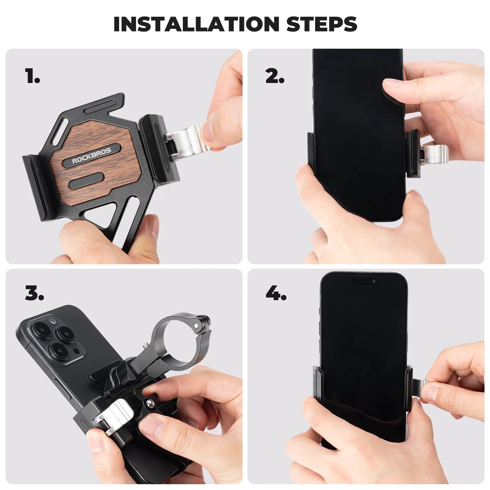 Lightweight Quick-Release Phone Mount-7