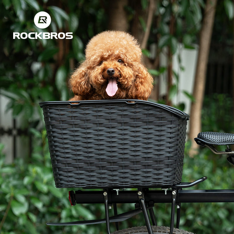 Lightweight Rear Rack Cargo Basket - 30L-8