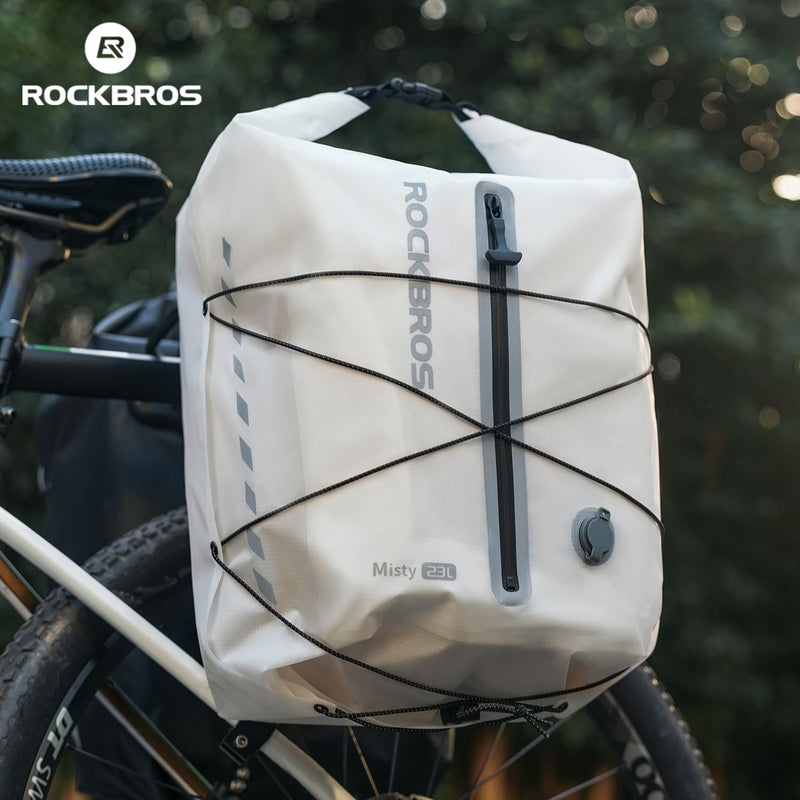 Lightweight Waterproof Bike Rear Rack Bag-23L-14
