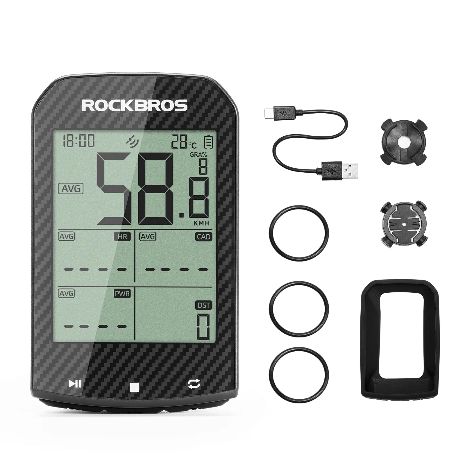 M1 Pro Wireless Bike Computer-1