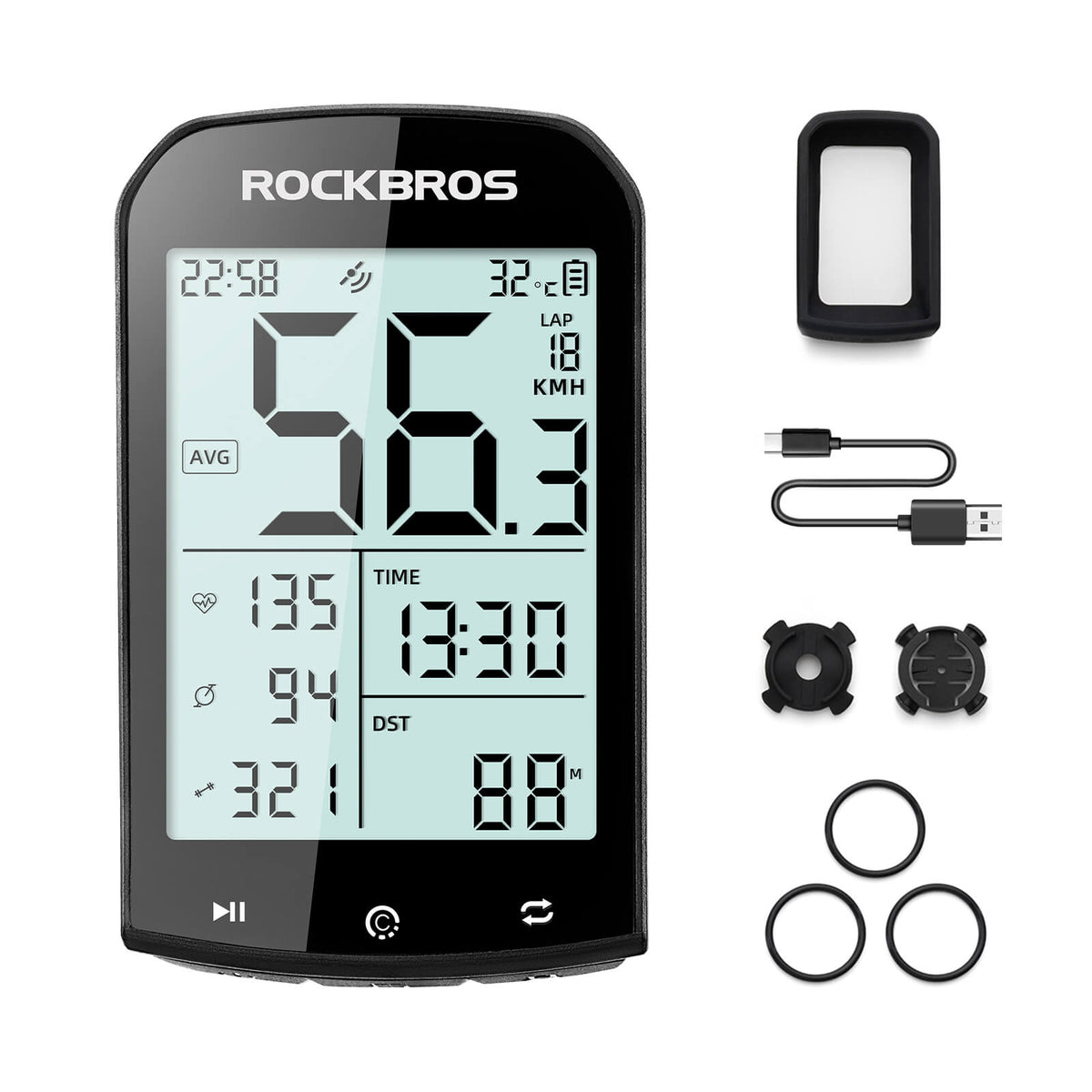 ROCKBROS M1 Smart Bike GPS Computer - ridemart