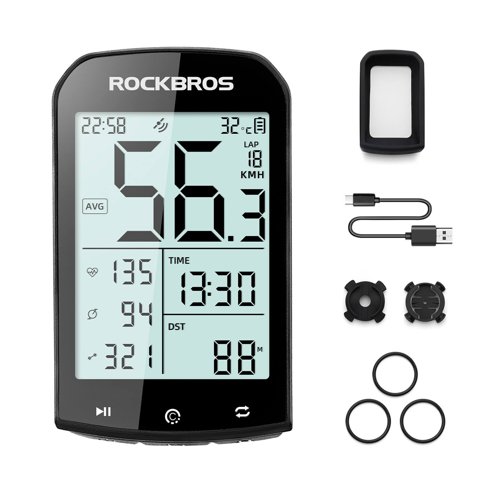 ROCKBROS M1 Smart Bike GPS Computer-1