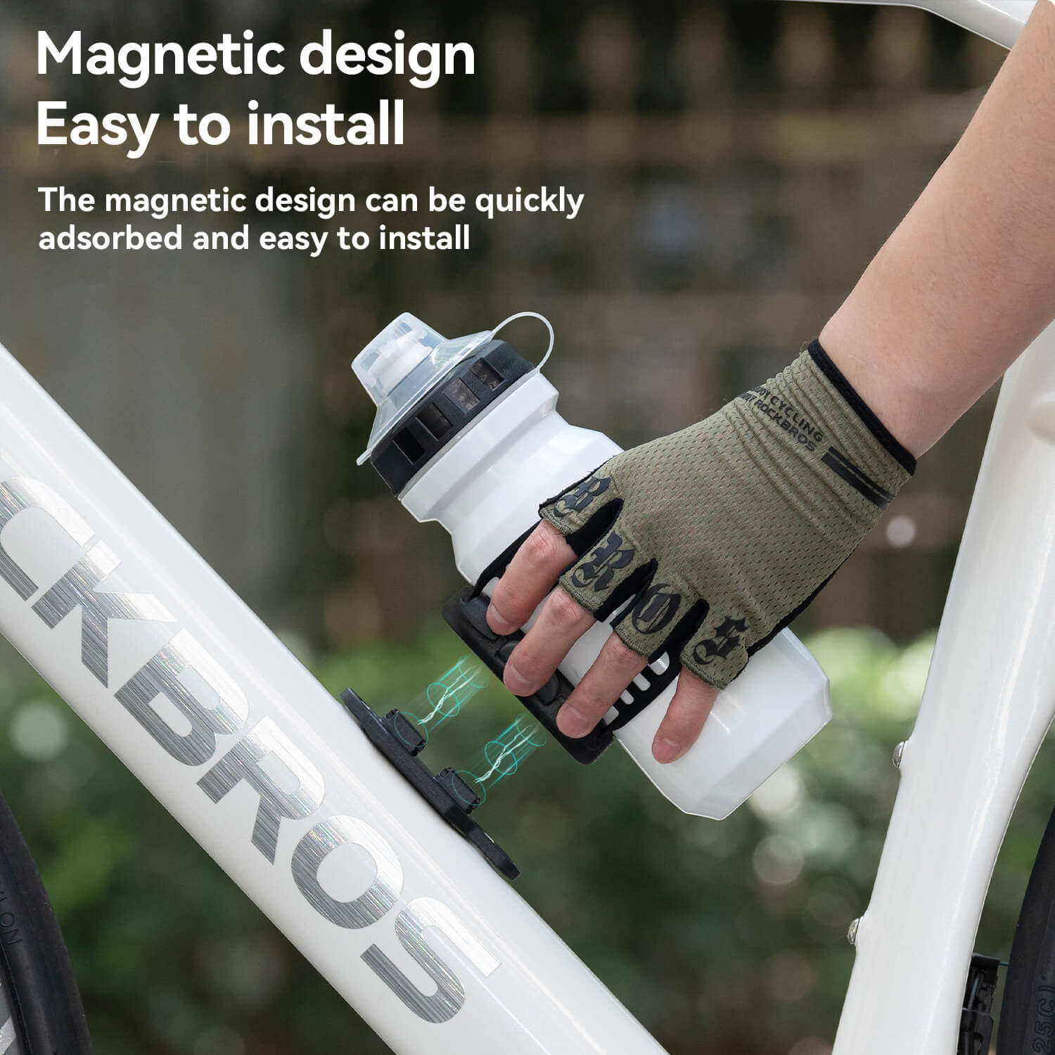 Magnetic Bike Water Bottle Holder-3