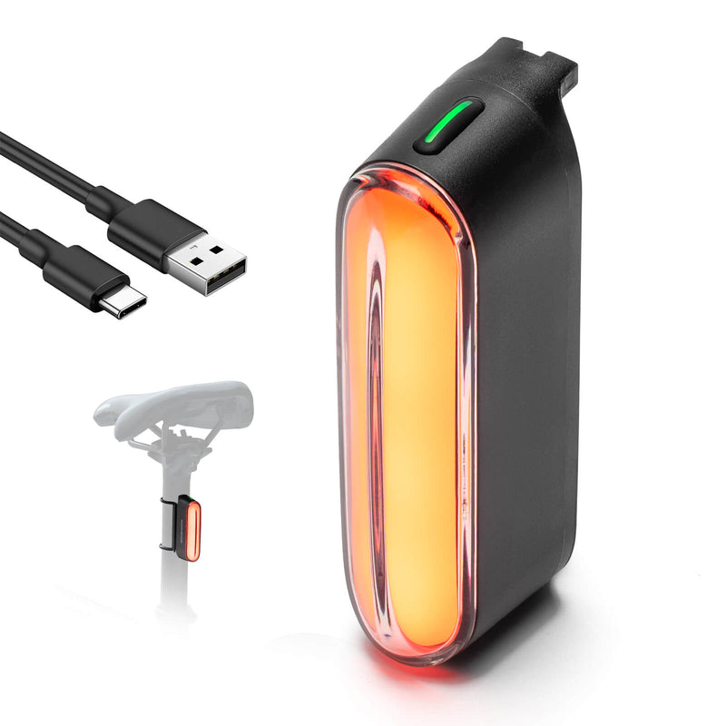 ROCKBROS Magnetic Bike Tail Light Smart Brake Light Bike Waterproof-2