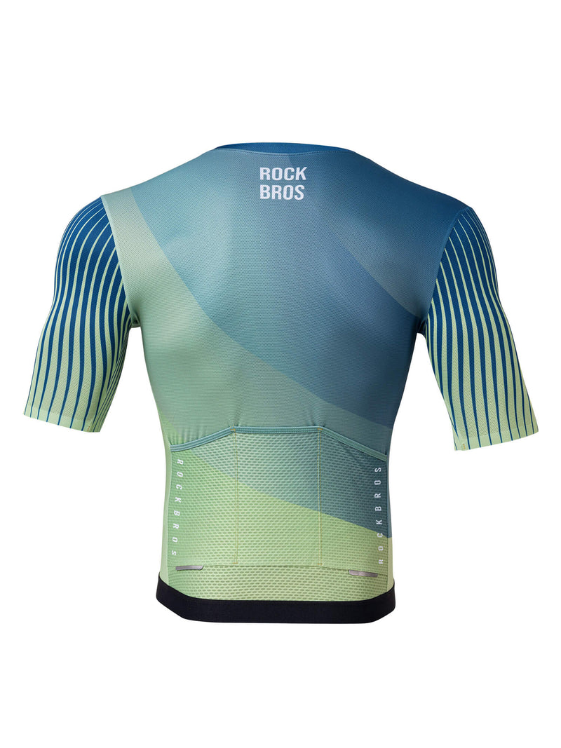 Men's Birds & Flowers Short-Sleeve Cycling Jersey-11