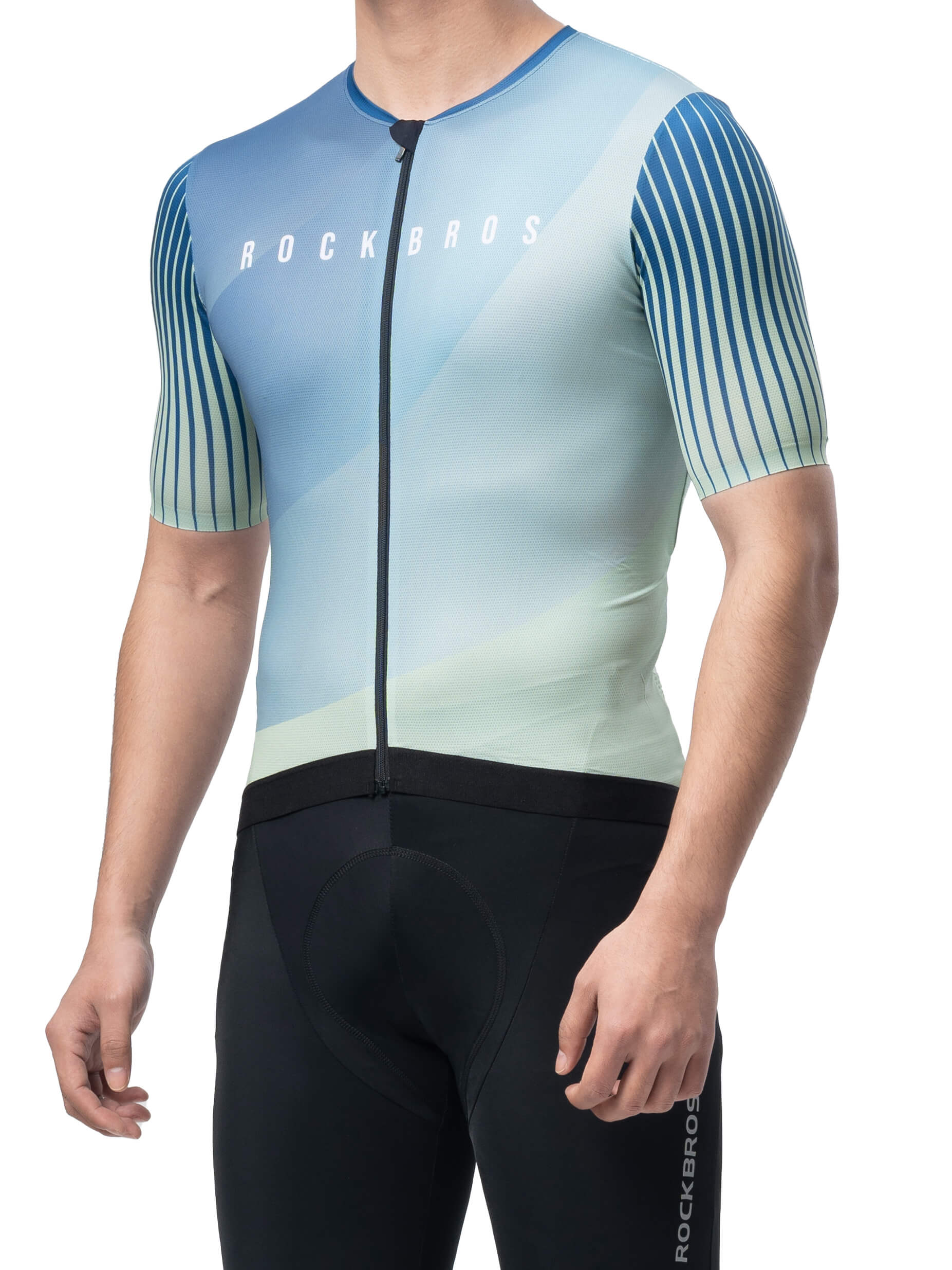Men's Birds & Flowers Short-Sleeve Cycling Jersey-13