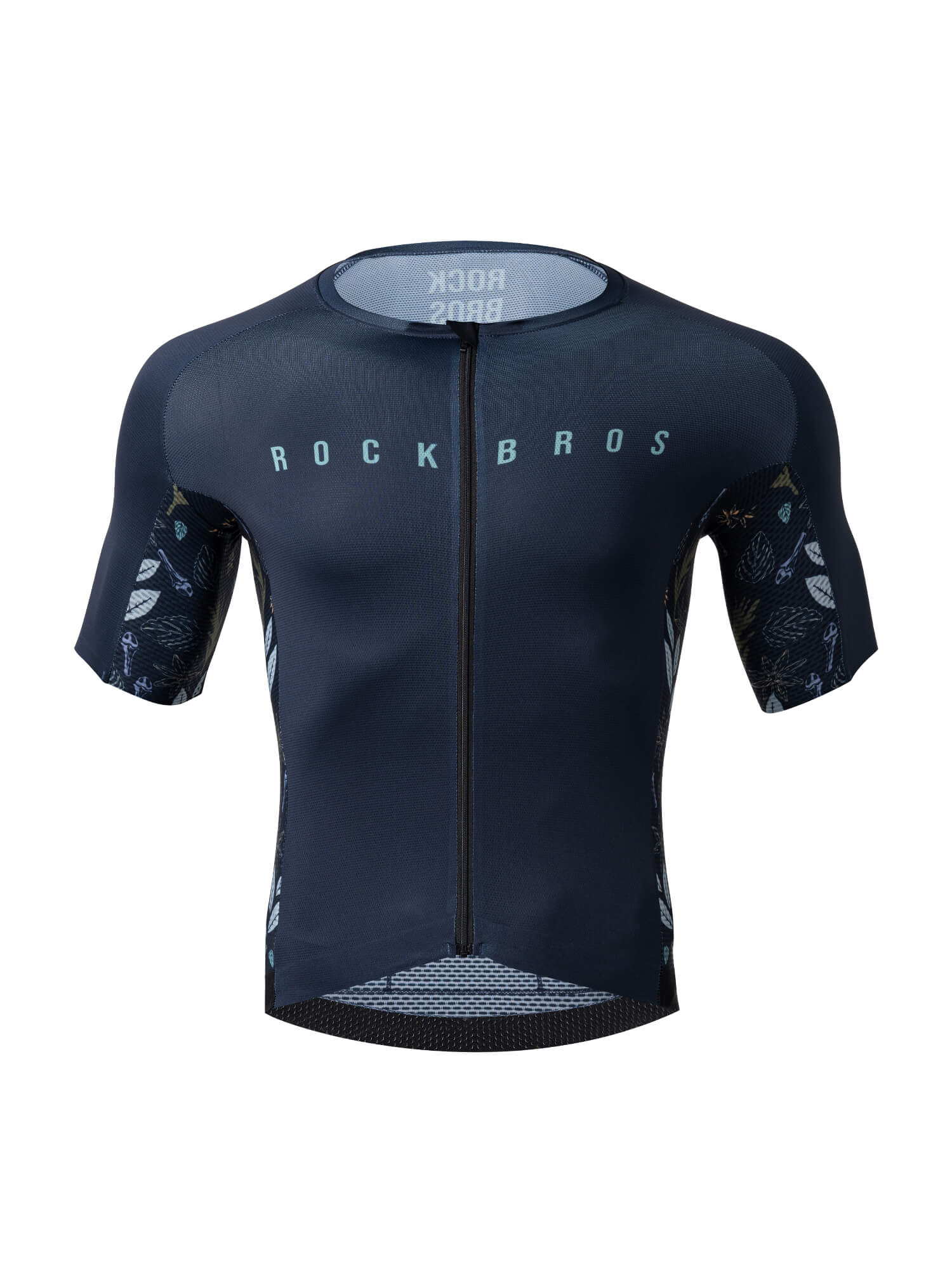 Men's Birds & Flowers Short-Sleeve Cycling Jersey-18