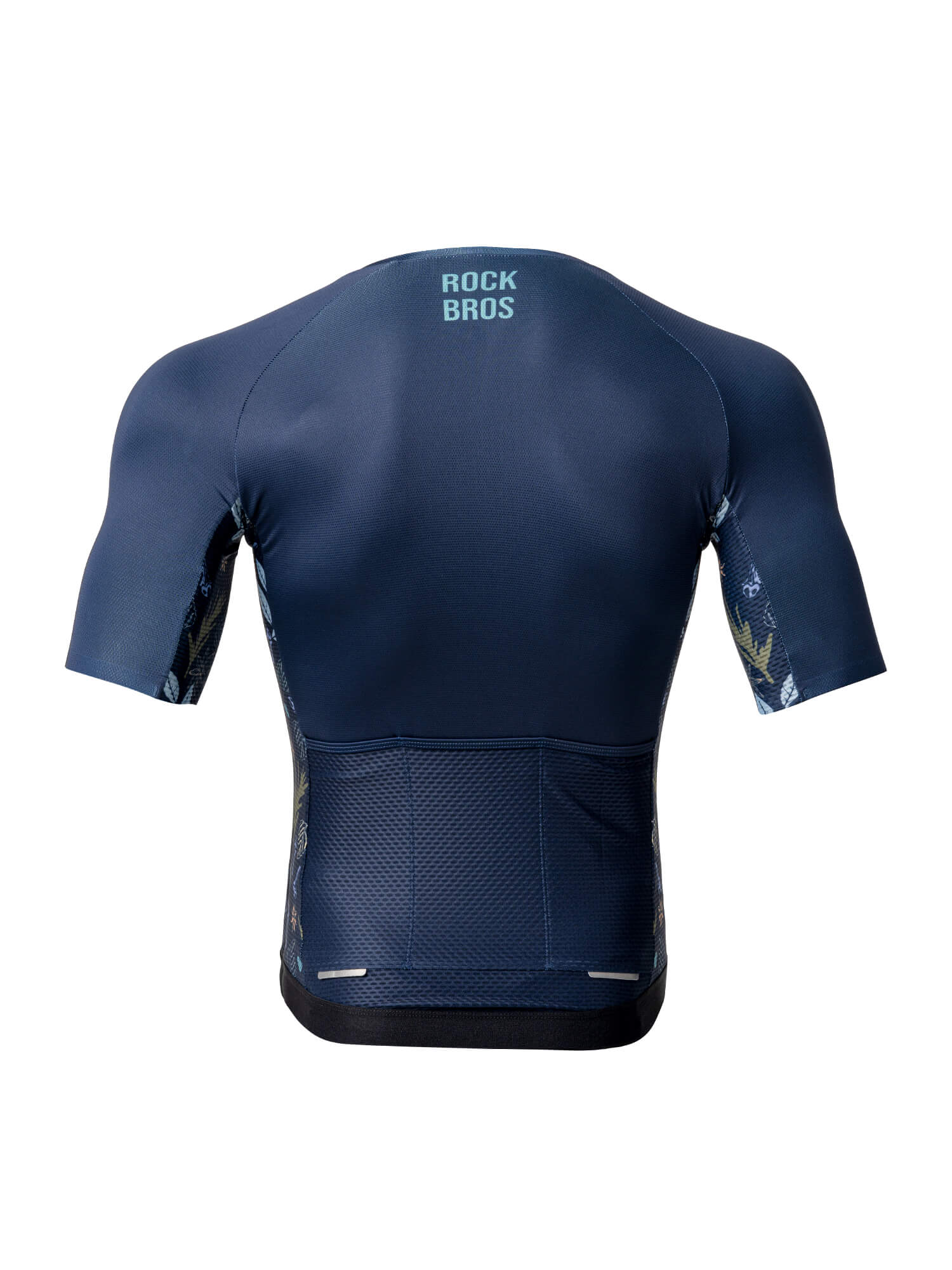 Men's Birds & Flowers Short-Sleeve Cycling Jersey-19