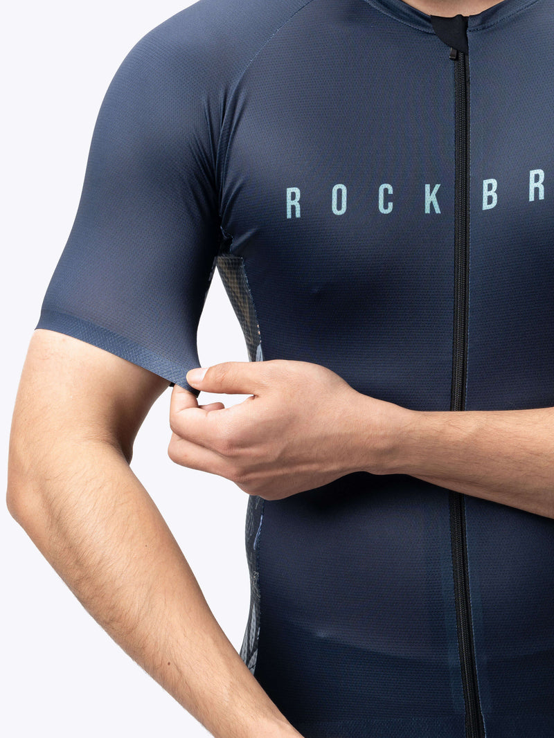 Men's Birds & Flowers Short-Sleeve Cycling Jersey-24