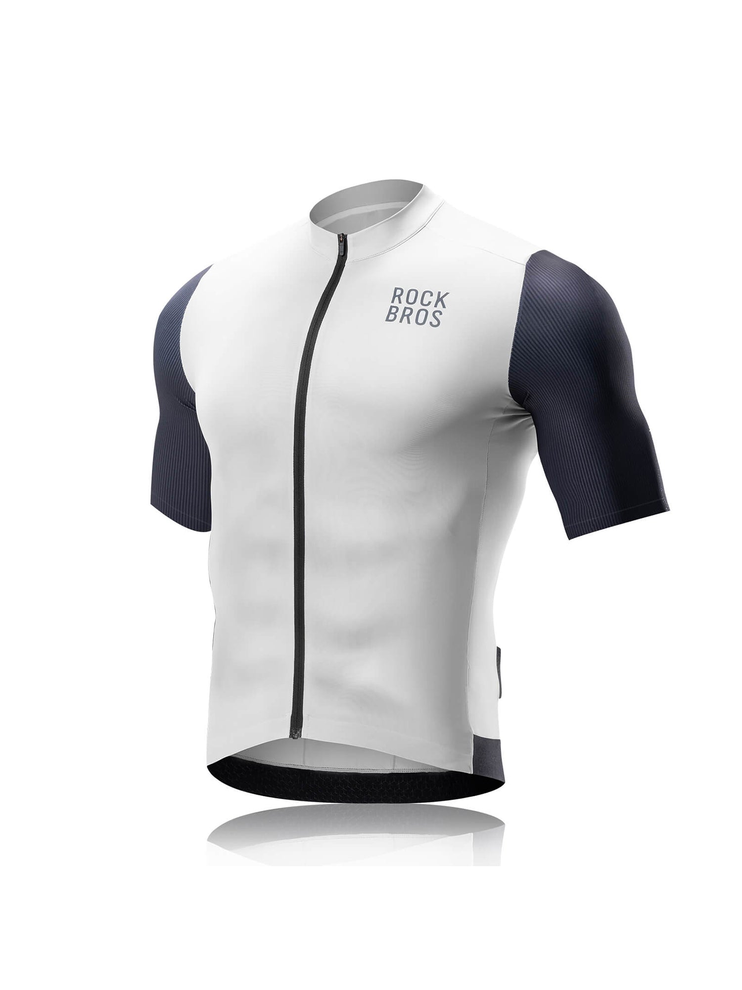 Men's Breathable Short-Sleeve Cycling Jersey-1