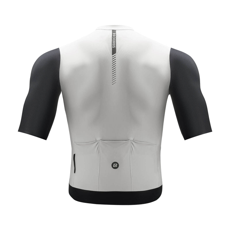 Men's Breathable Short-Sleeve Cycling Jersey-2