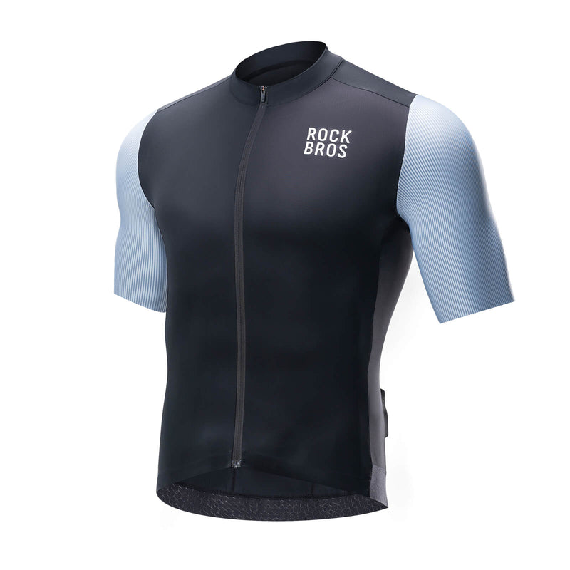 Men's Breathable Short-Sleeve Cycling Jersey-3