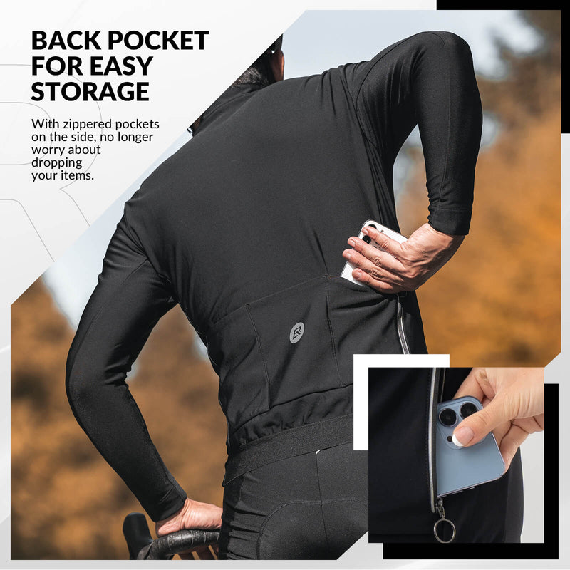 Men's Long-Sleeve Thermal Cycling Jersey-7