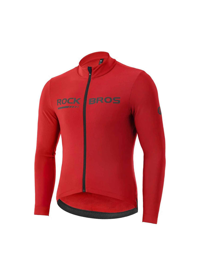 Men's Long-Sleeve Thermal Cycling Jersey-2