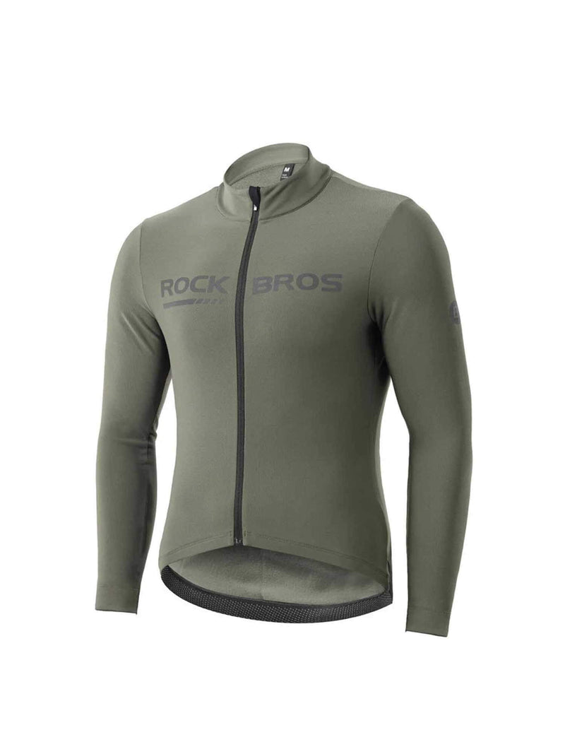 Men's Long-Sleeve Thermal Cycling Jersey-3
