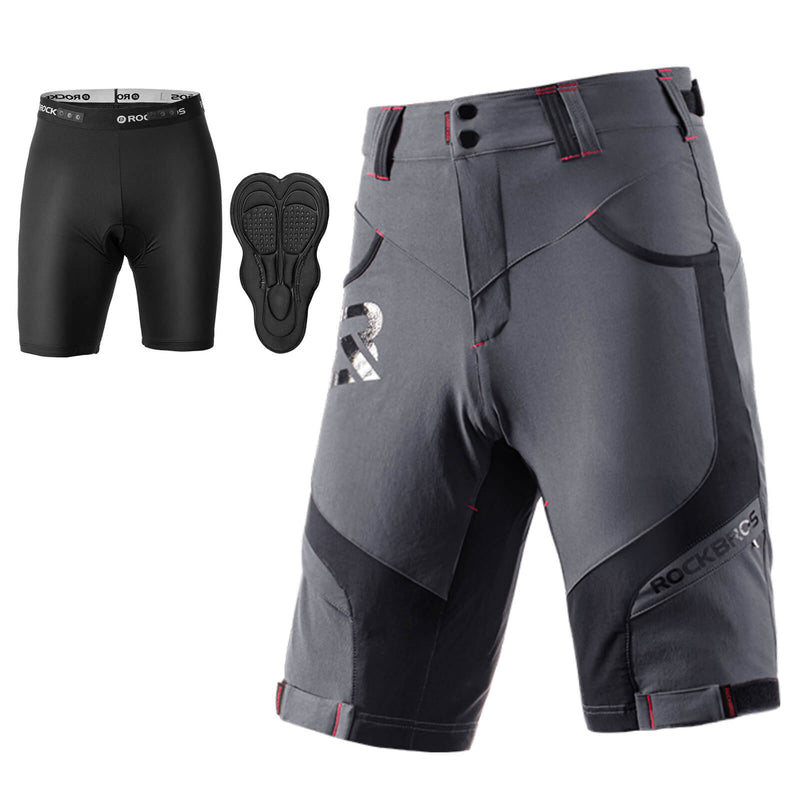 Men's MTB Shorts with Detachable 4D Padded Liner-3
