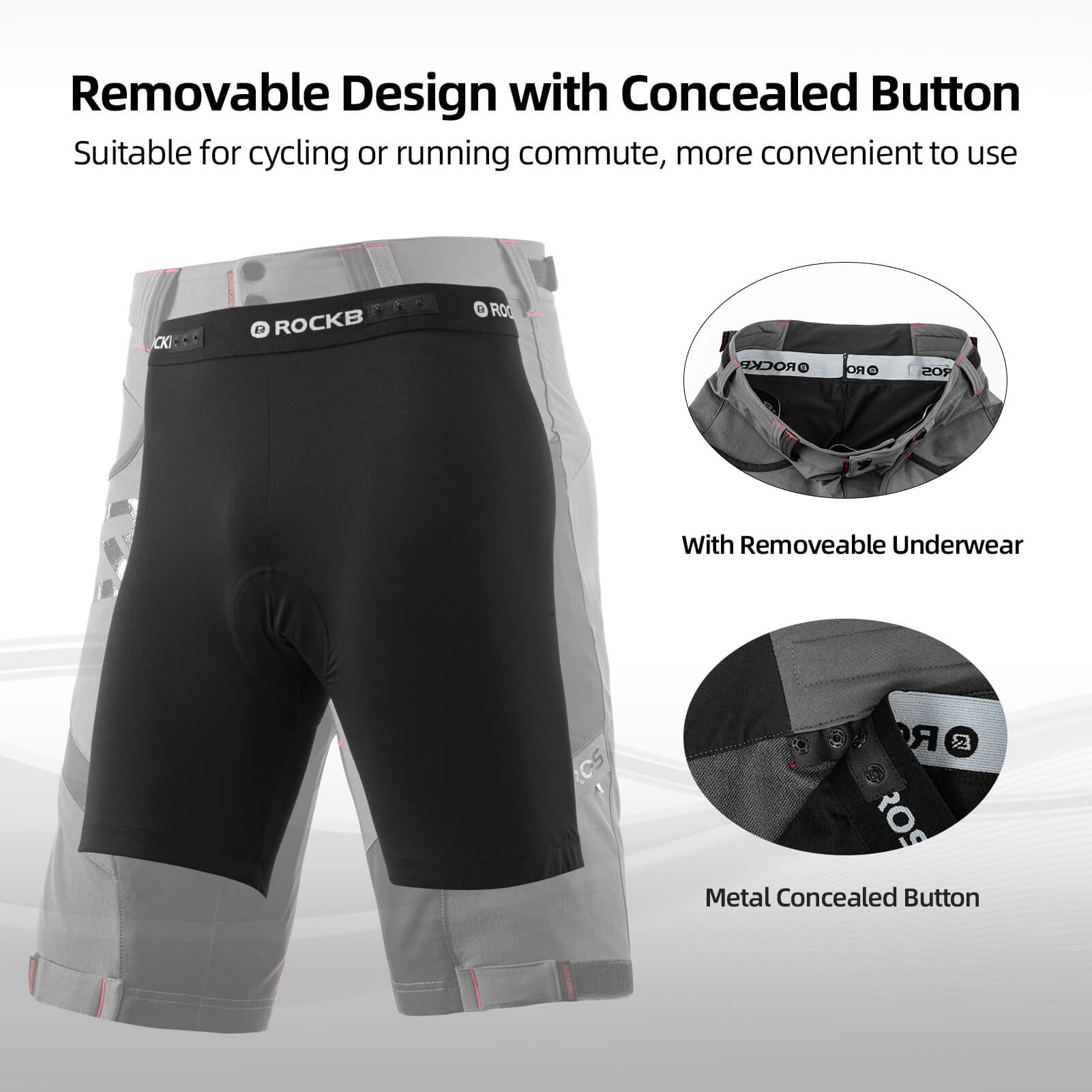 Men's MTB Shorts with Detachable 4D Padded Liner-7