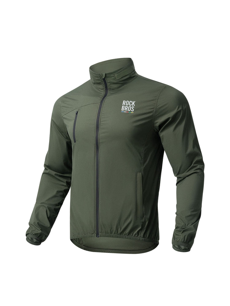 Men's ROAD-TO-SKY Lightweight Cycling Windbreaker-4