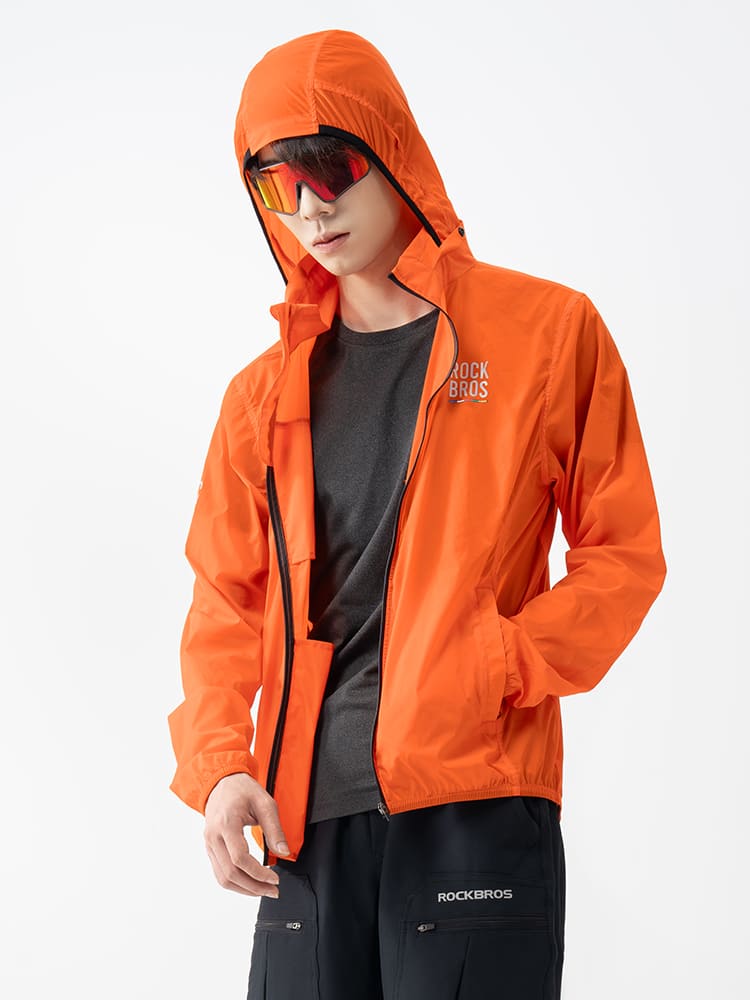 Men's ROAD-TO-SKY Lightweight Cycling Windbreaker-12